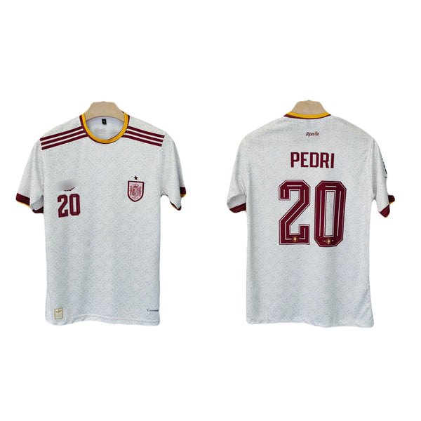Pedri Spain 2026 World Cup Home Half Sleeve Jersey -