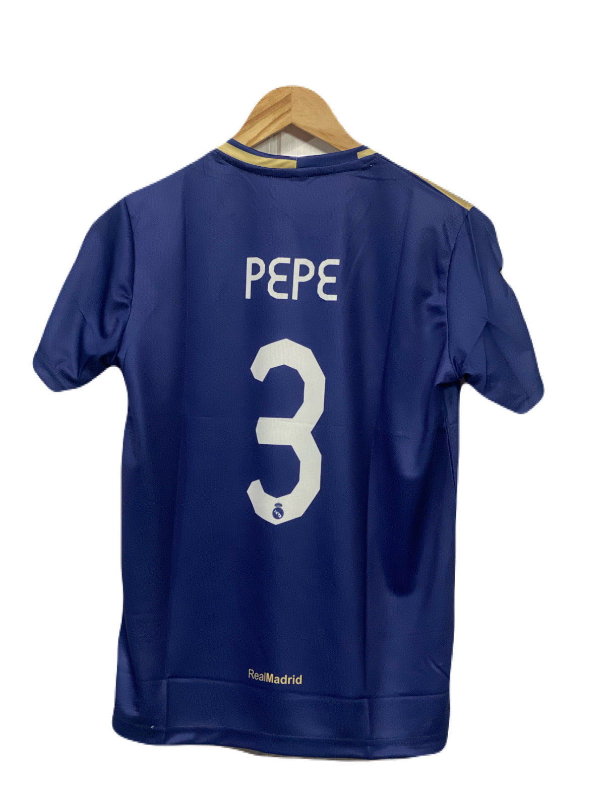Real Madrid 2007-08 Away kit pepe Half sleeve - Ms Retro Store