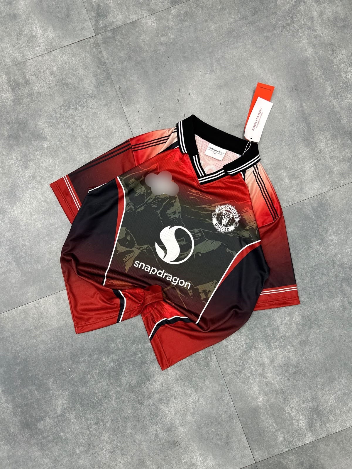 Rooney Manchester United premium quality Collar Five Sleeve Jersey  - P2777