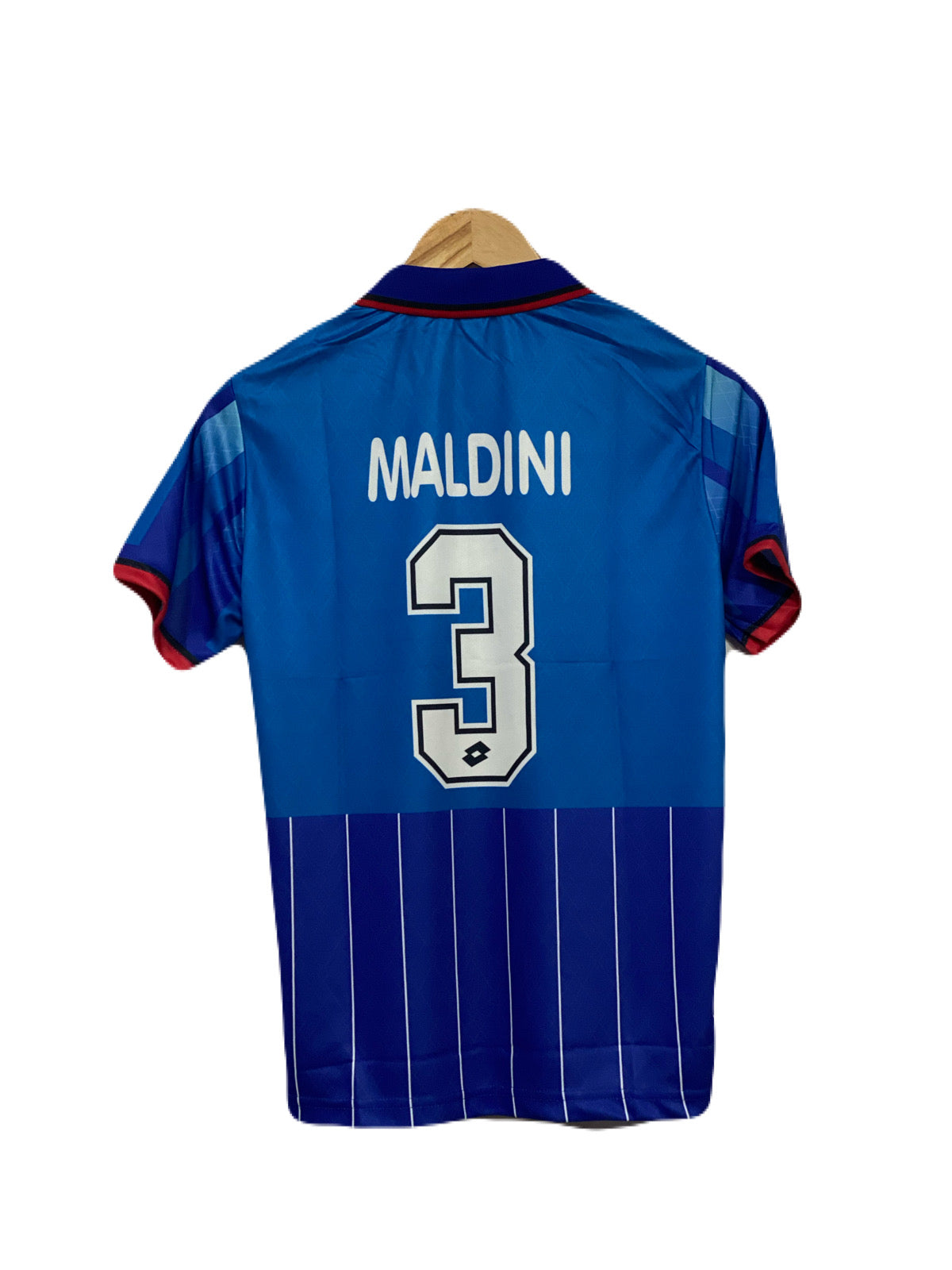 Ac Milan 1995-96 Fourth kit Maldini Half sleeve - Ms Retro Store