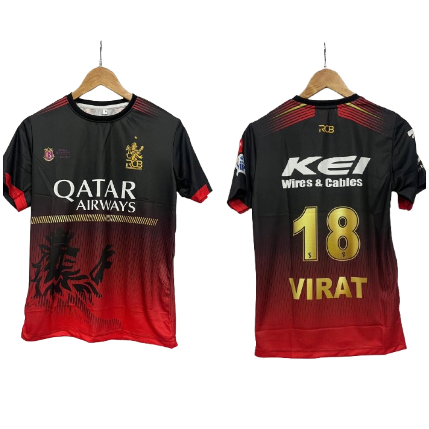 IPL 2025 RCB  virat kholi jersey Half sleeve - ms retro store