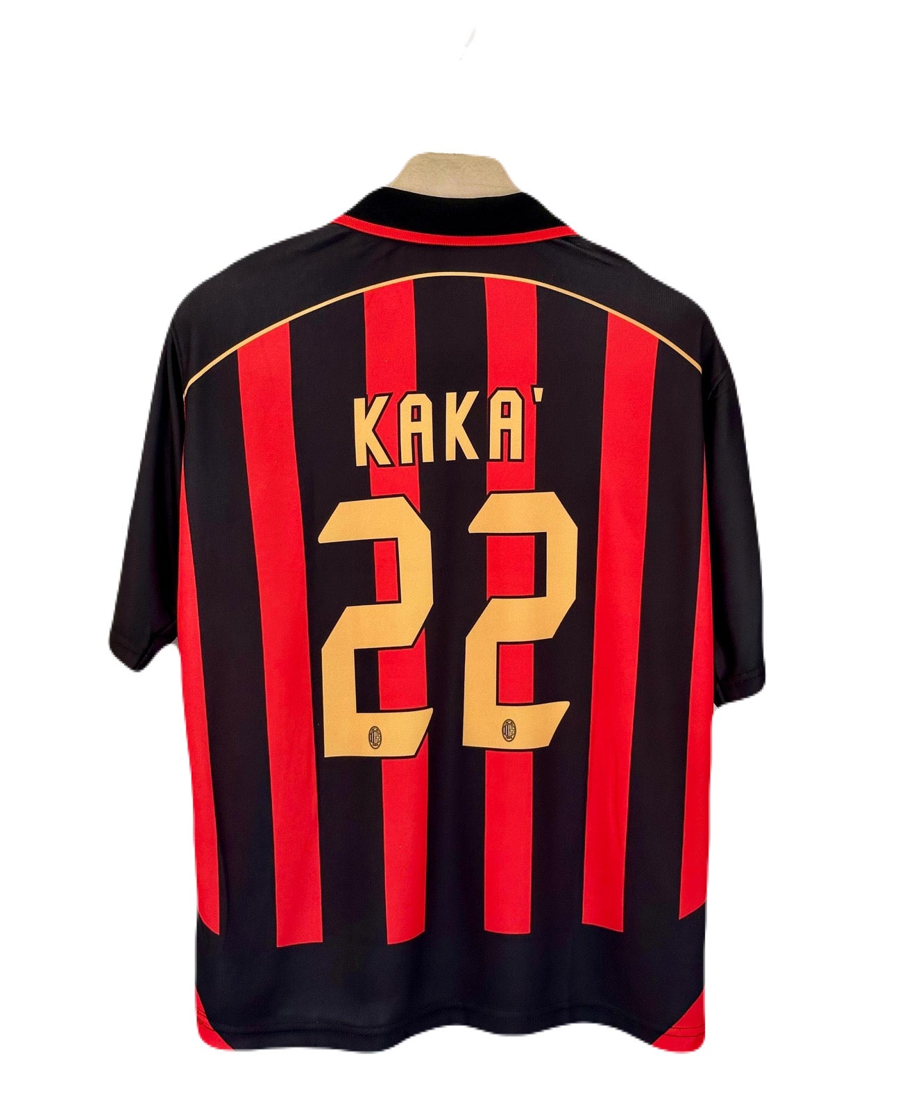 Kaka ac milan vintage jersey five sleeve - ms retro store