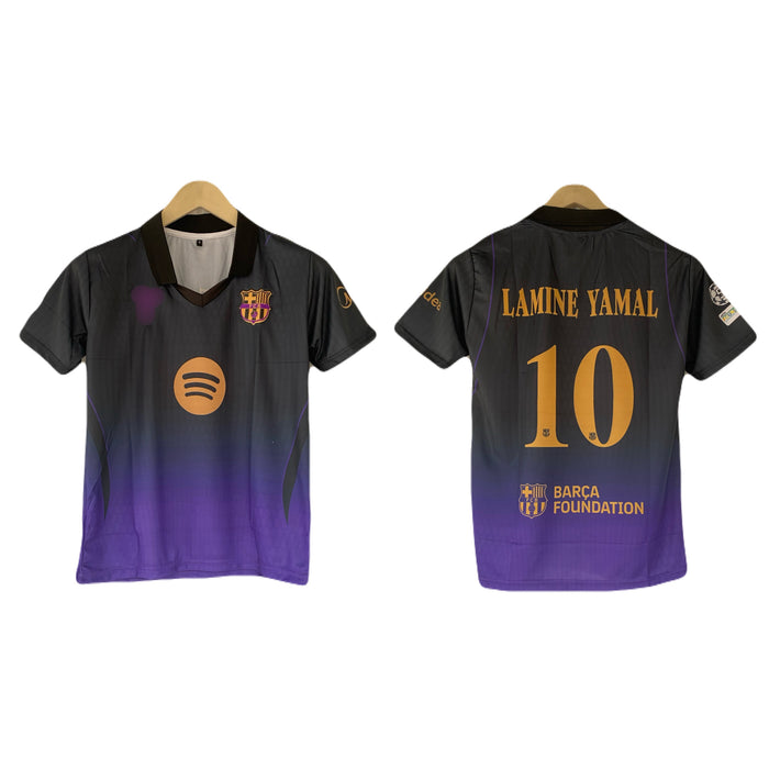 Yamal Barcelona 2026-27 Away half sleeve Embroidery Jersey - P2556