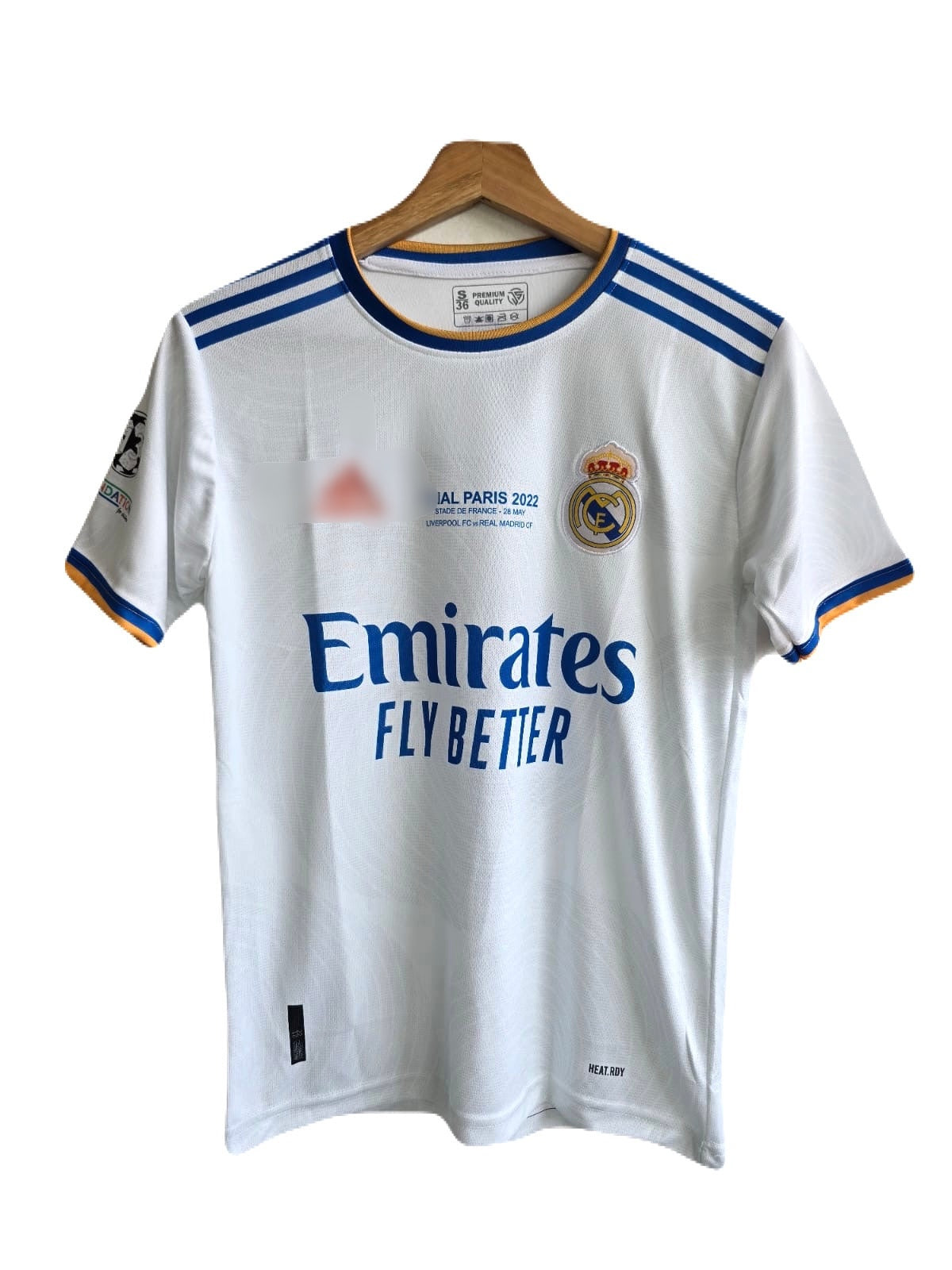 Realmadrid 2022 Final jersey benzema P285 - ms retro store