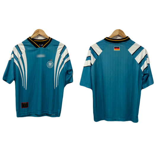 Germany 1996 Away kit plain-back Five sleeve - Ms retro store