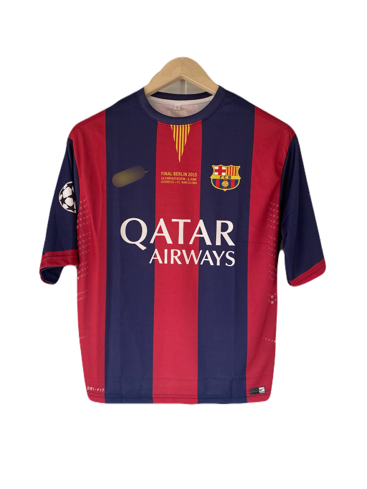 Messi Barcelona Five Sleeve sublimation jersey - P2135