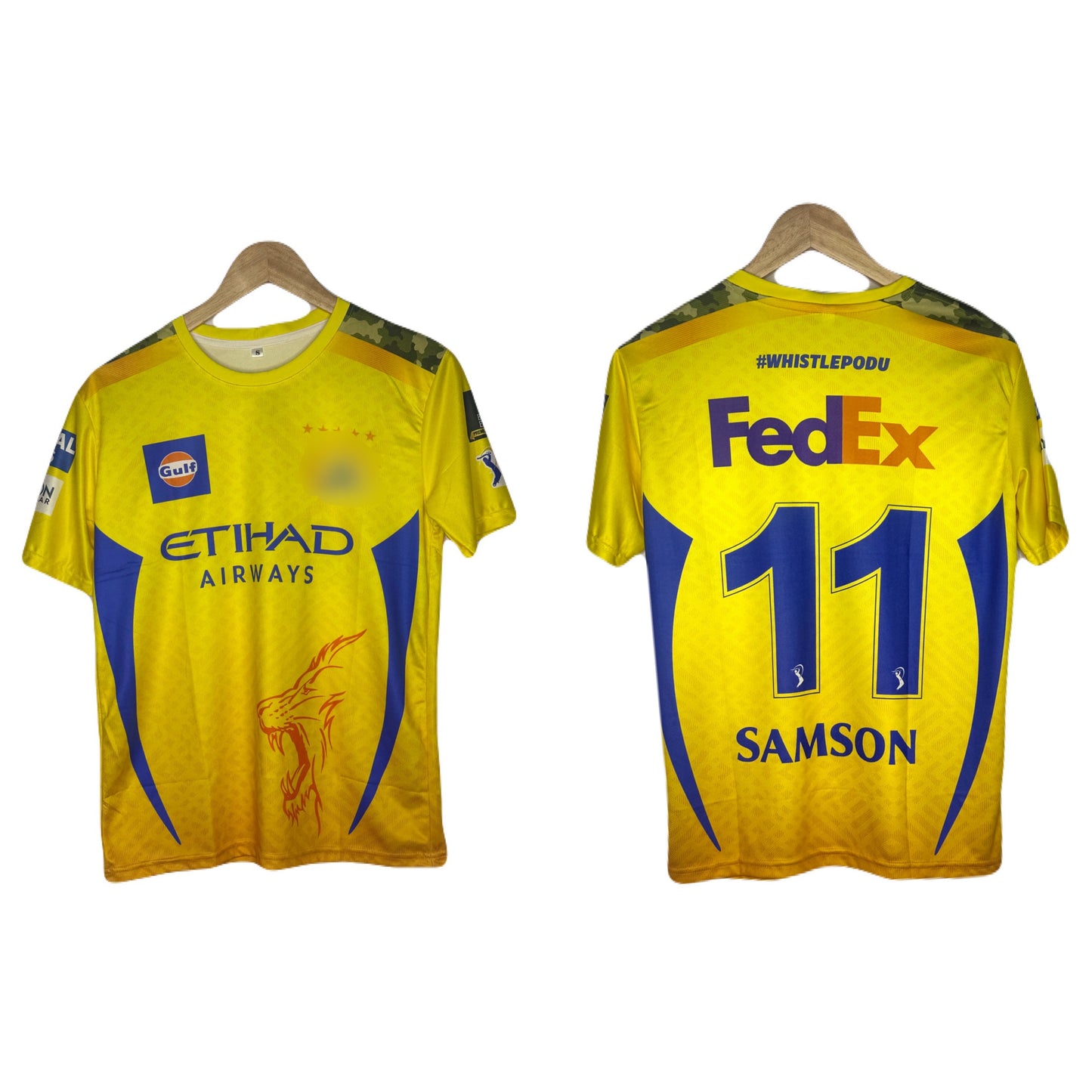 Csk 2026 Sanju Samson Kit Half Sleeve - Ms Retro Store