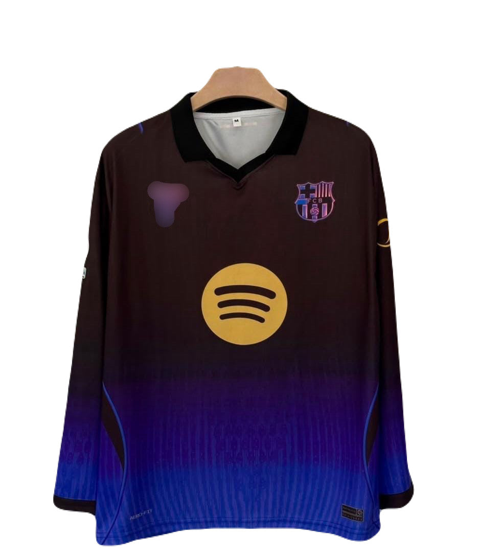 Yamal Barcelona 2026-27 Away kit full sleeve sublimation Jersey -P2535