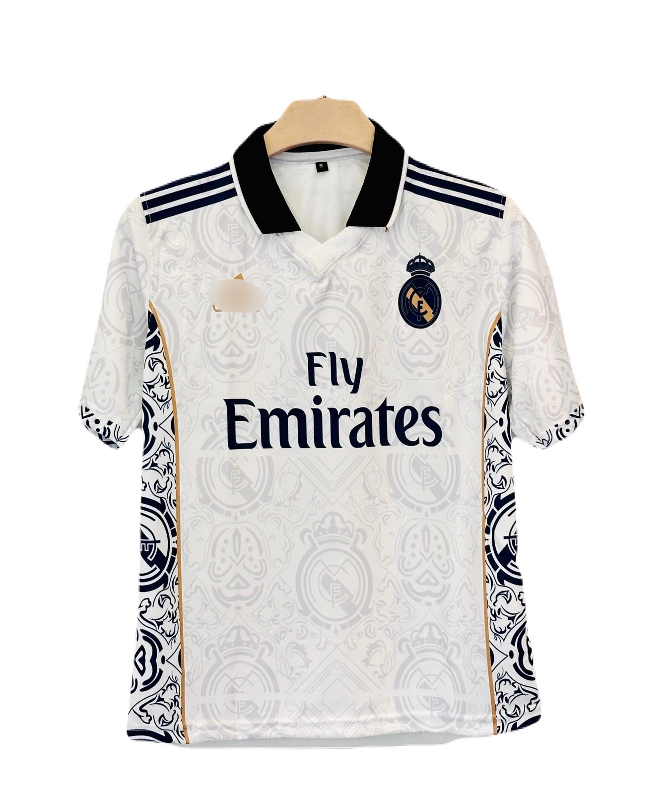 Ronaldo Real madrid special edition Five sleeve Collar jersey -