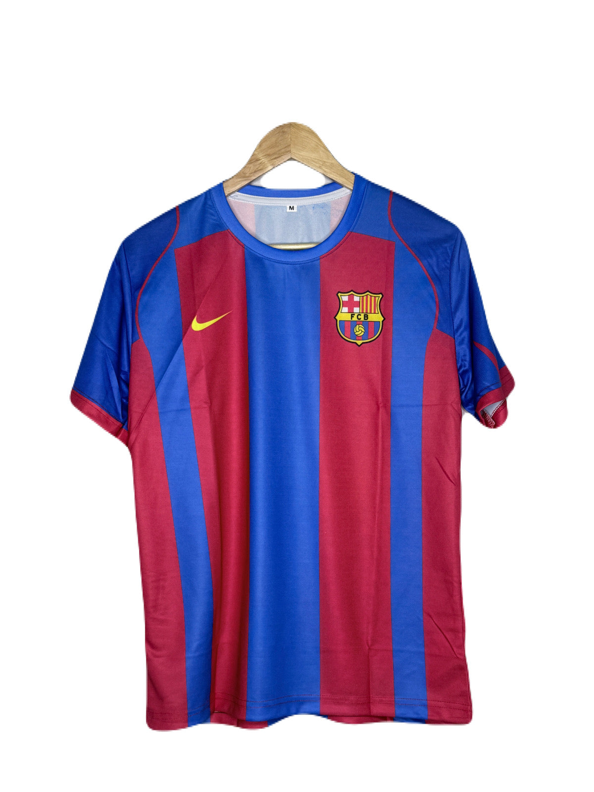 Fc Barcelona 2004-05 Home Kit Messi 30 Half Sleeve - P878 Ms Retro