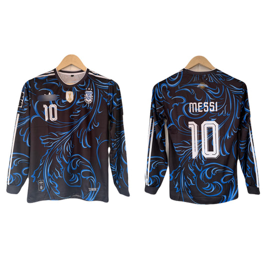 Argentina 2026 Worldcup Away Messi fullsleeve Sublimation  -  ms retro store