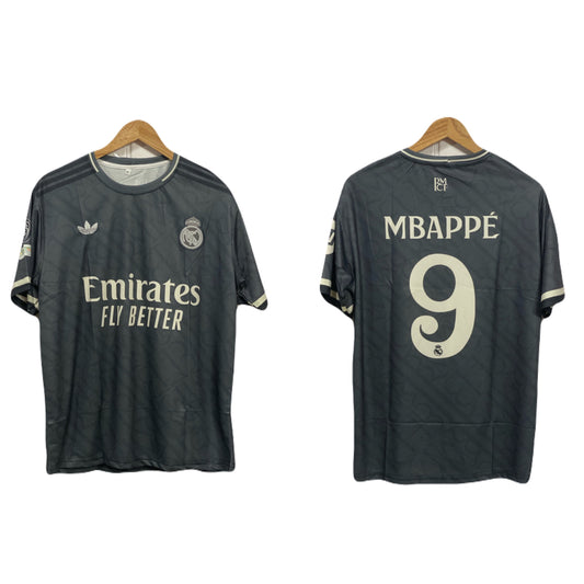 Real madrid 2024 -25 Third kit Mbappe - P343 - Ms Retro store
