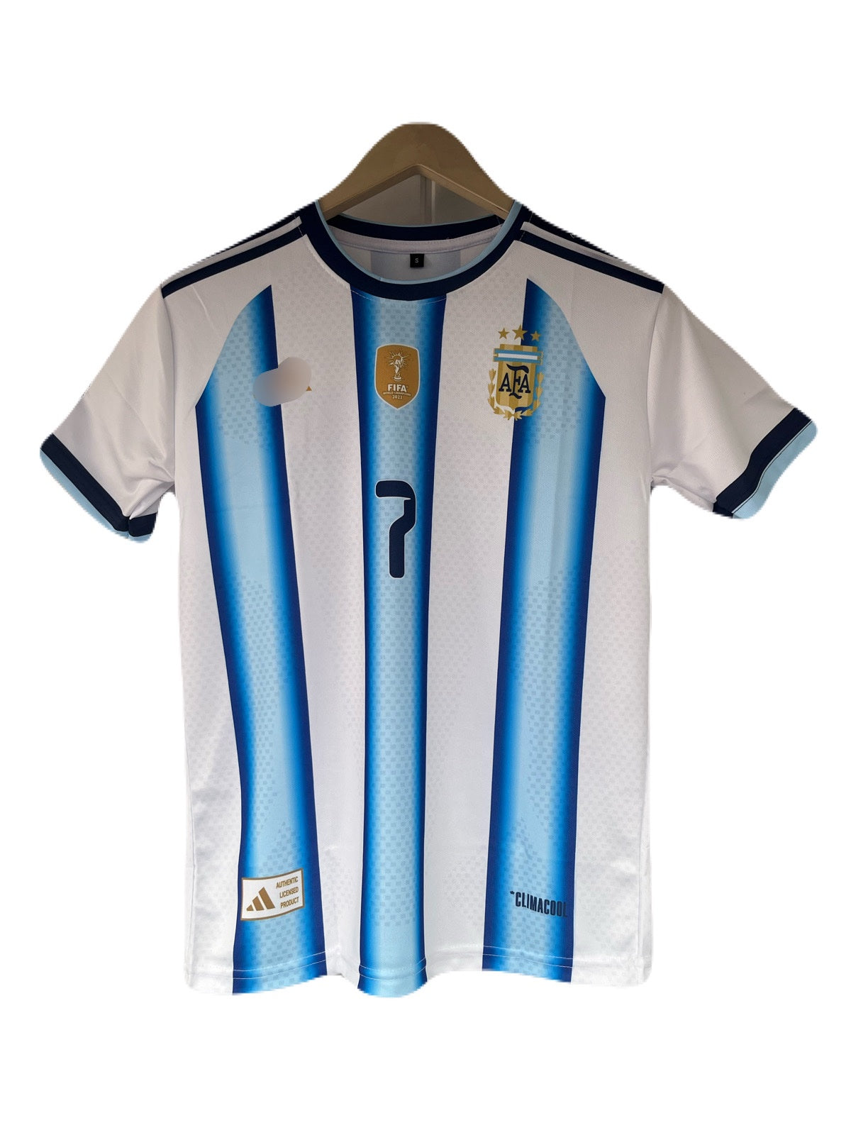 De paul Argentina 2026 World Cup home  Half Sleeve Jersey -