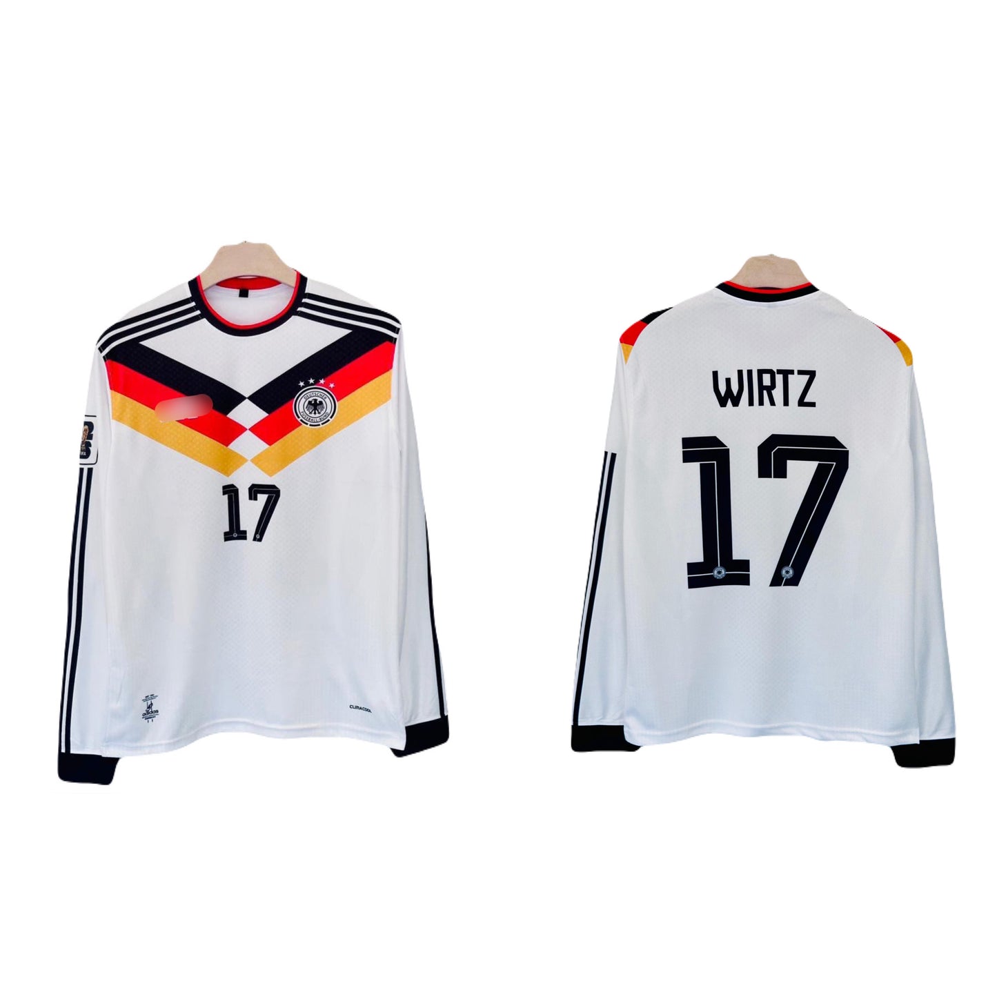 Germany 2026 Worldcup Wirtz fullsleeve Sublimation  - P1445 ms retro store