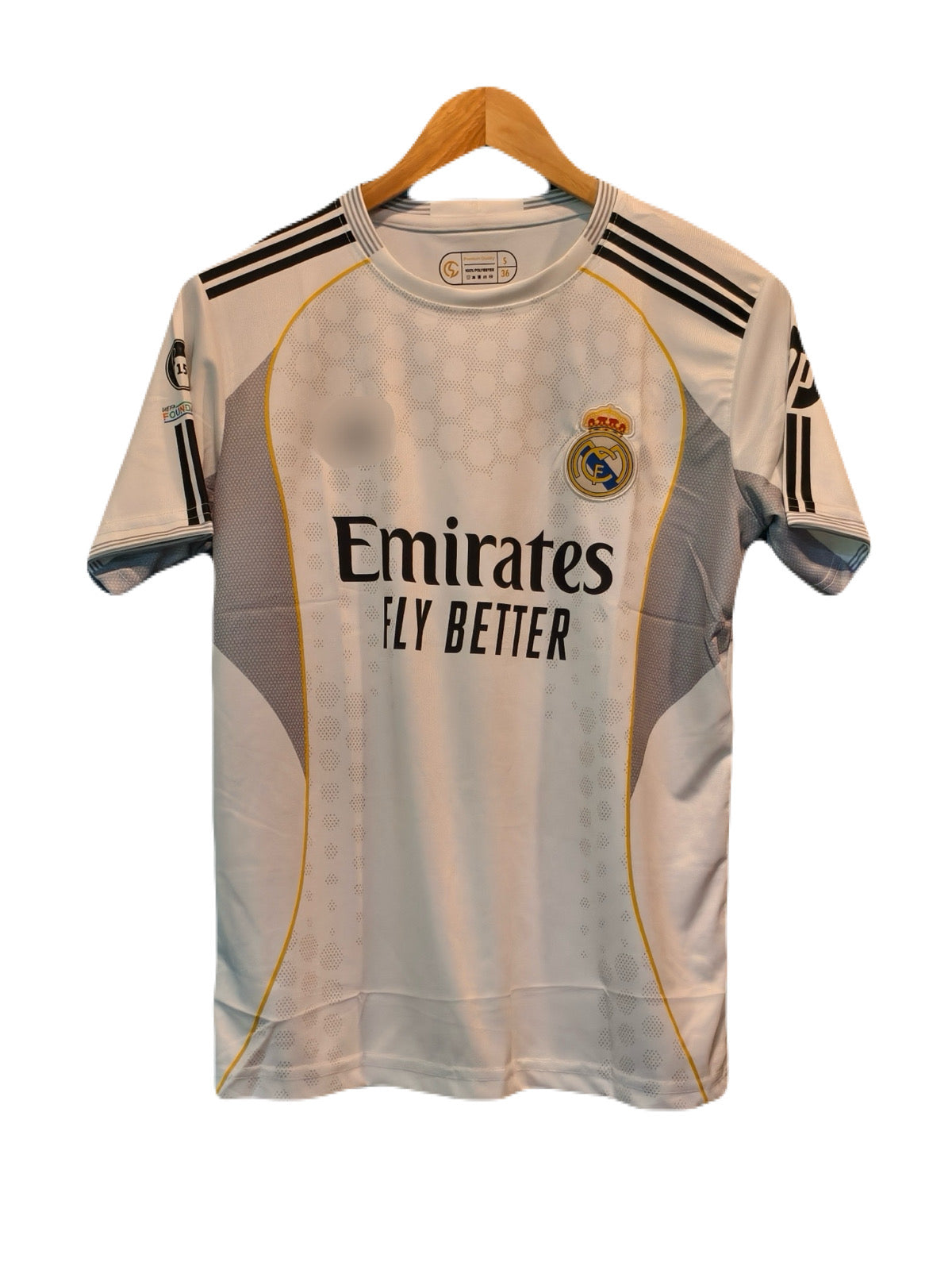 Real madrid 2025/26 home jersey Bellingham - Ms retro store