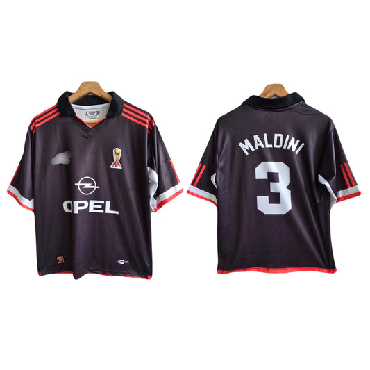 AC Milan 1999–2000 Maldini Third kit Five sleeve - Ms Retro Store