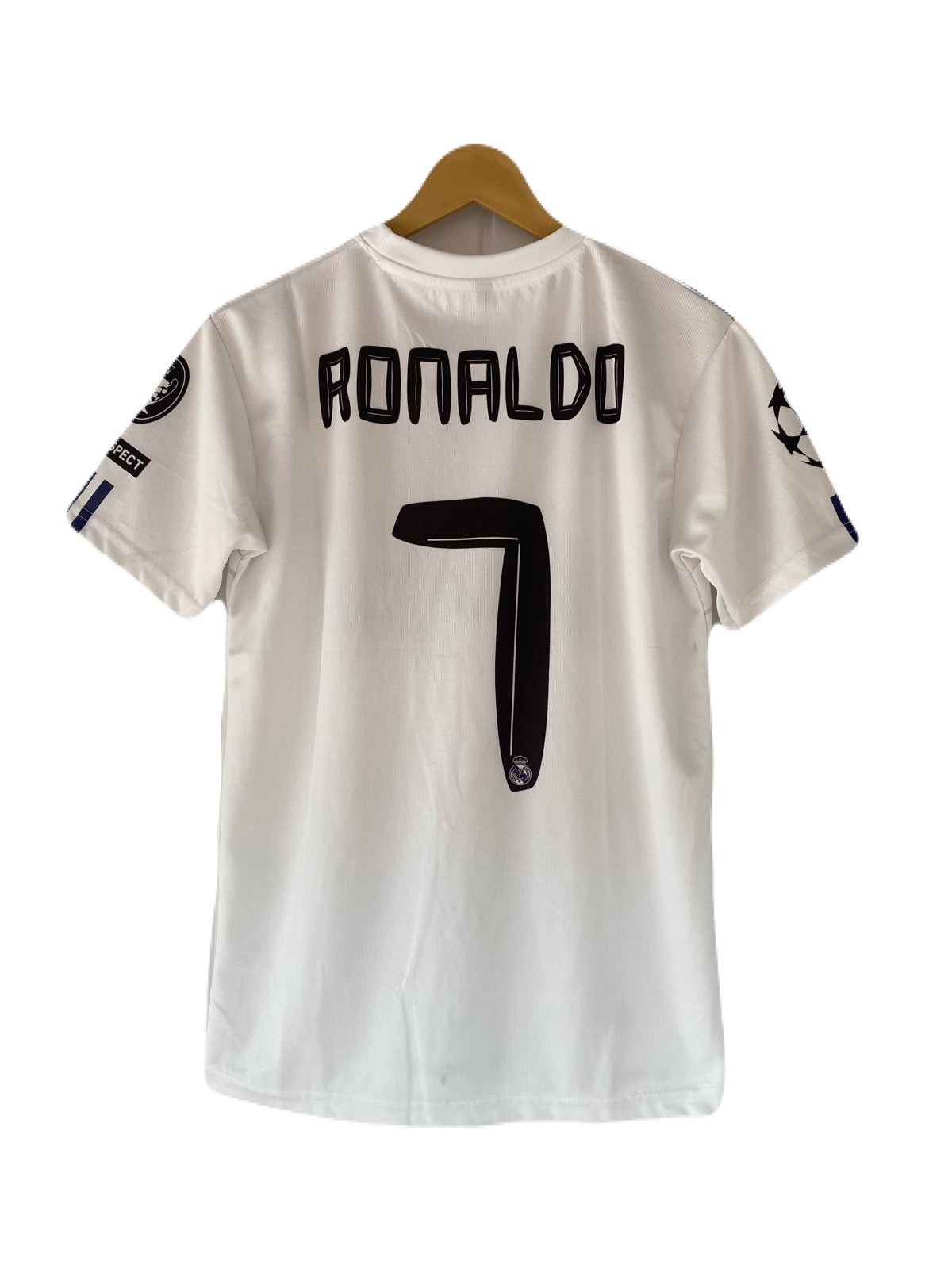 Real Madrid 2011-12 Home Kit Ronaldo Half Sleeve - P2273