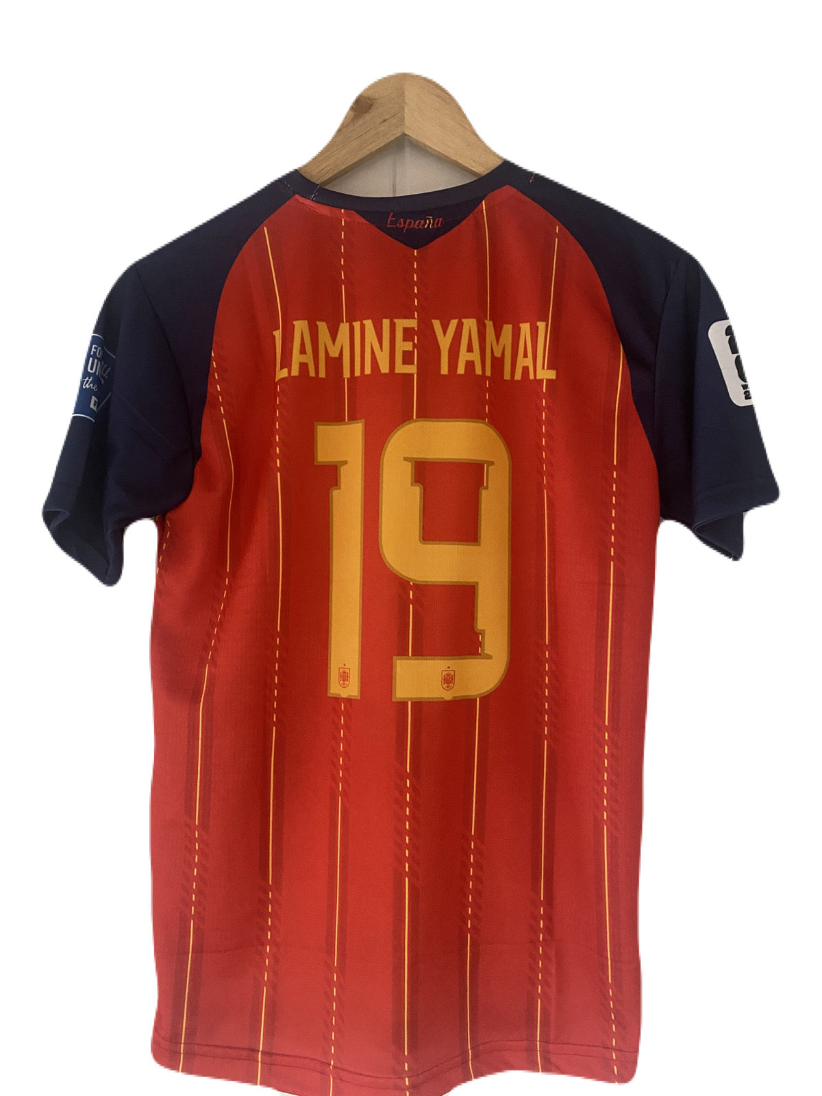 Yamal 2 star Spain 2026 home Embroidery Jersey - P2160