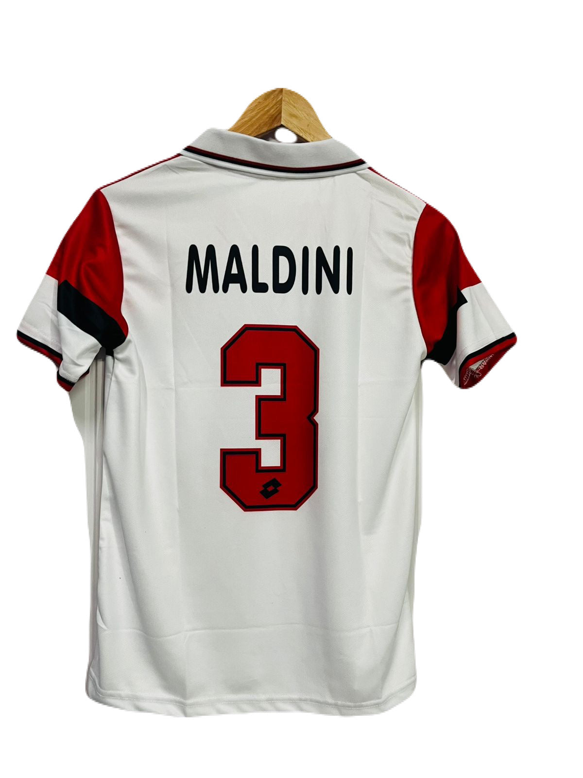 ac milan 1994/95 away jersey maldini - ms retro store
