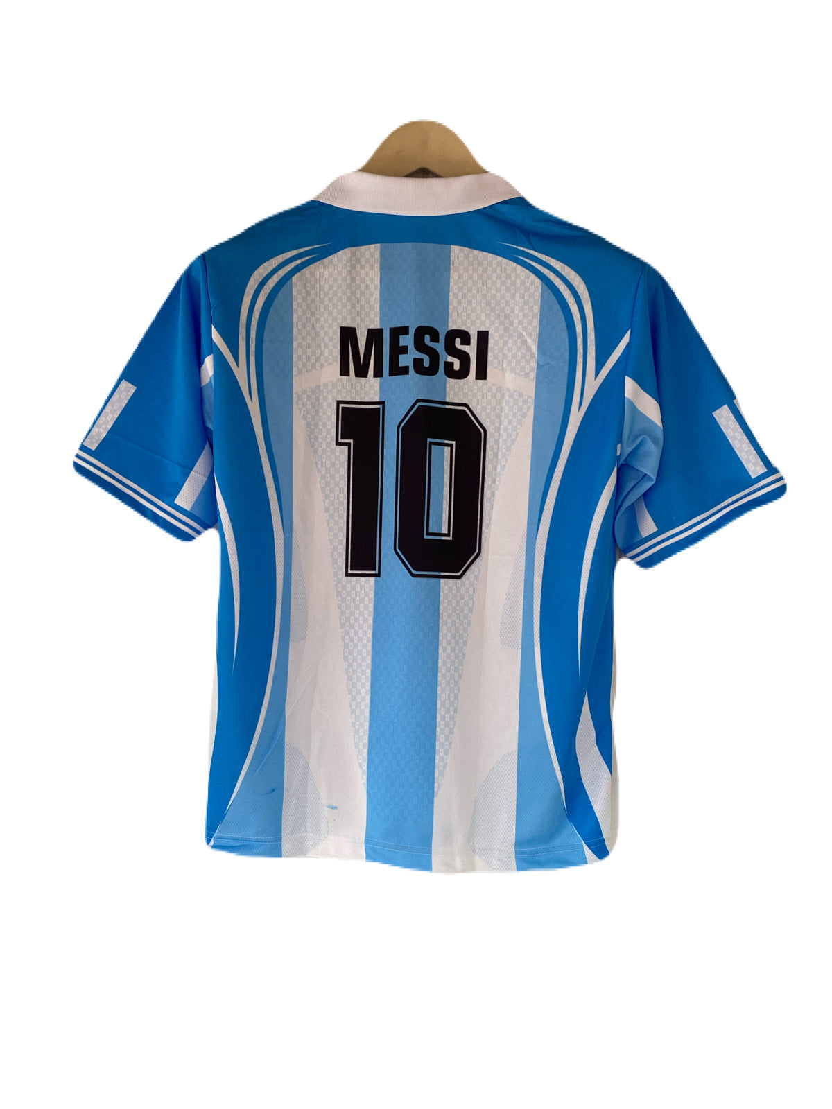 Messi argentina Five sleeve Collar Sublimation jersey- P2203