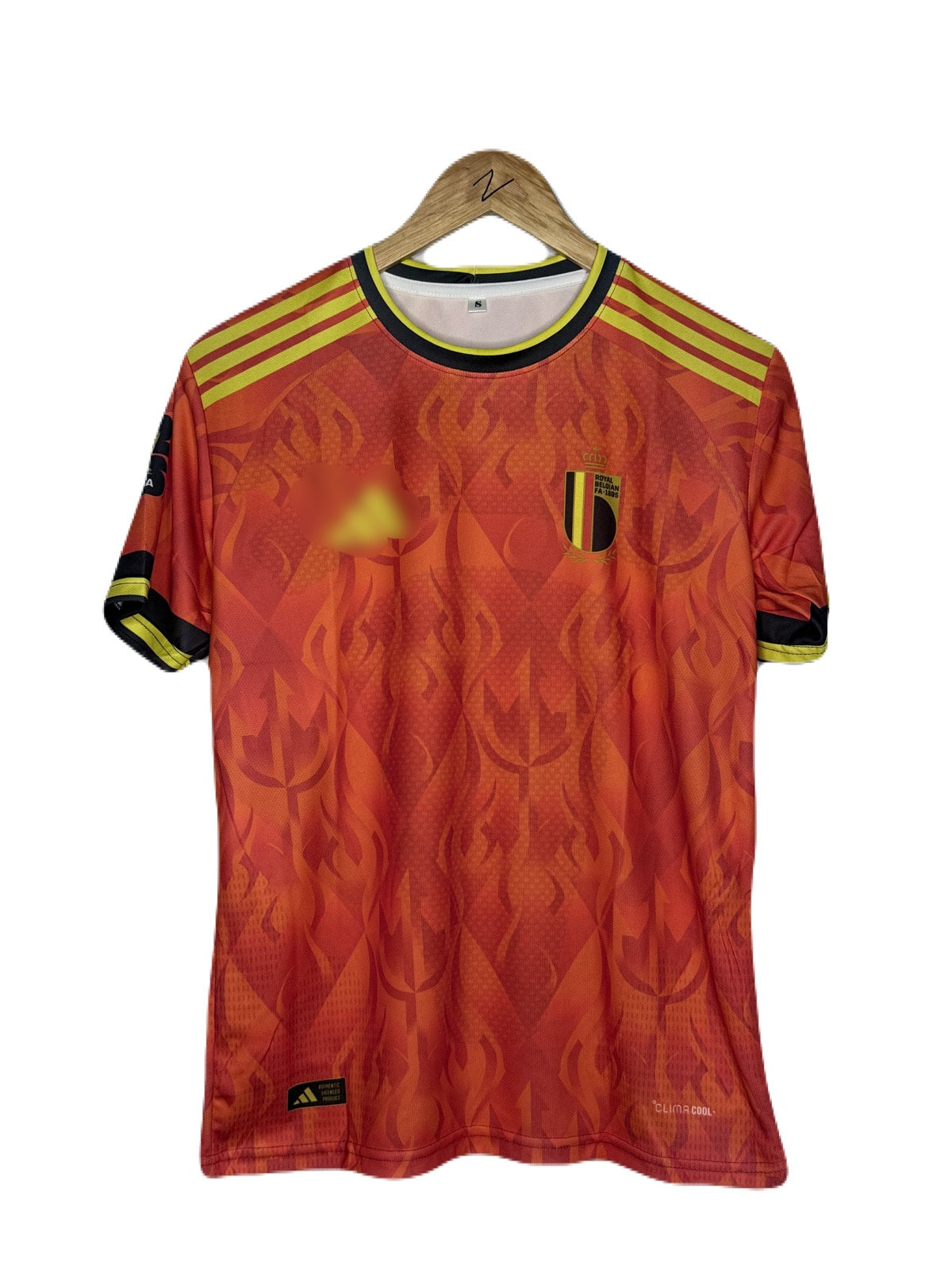Belgium 2026 World Cup Home Kit Plain Half Sleeve - P449 Ms Retro Store
