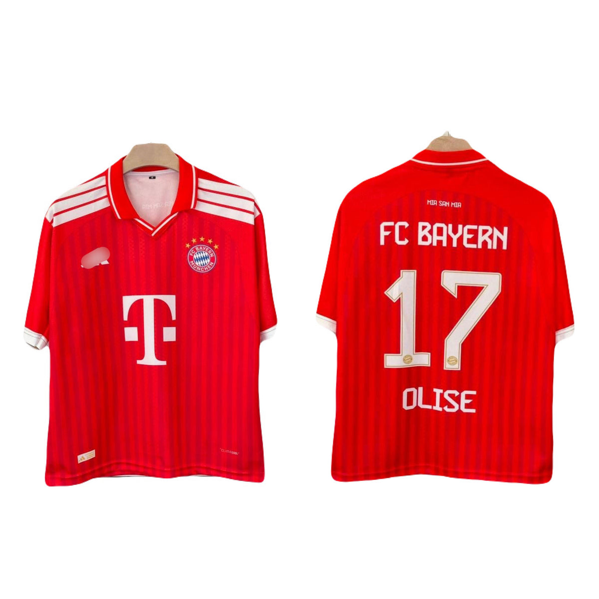 Olise Bayern Five sleeve Collar Sublimation jersey - P2636