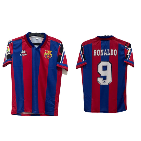 Best retro jersey barcelona 1996/97 home jersey Ronaldo 9 - ms retro store