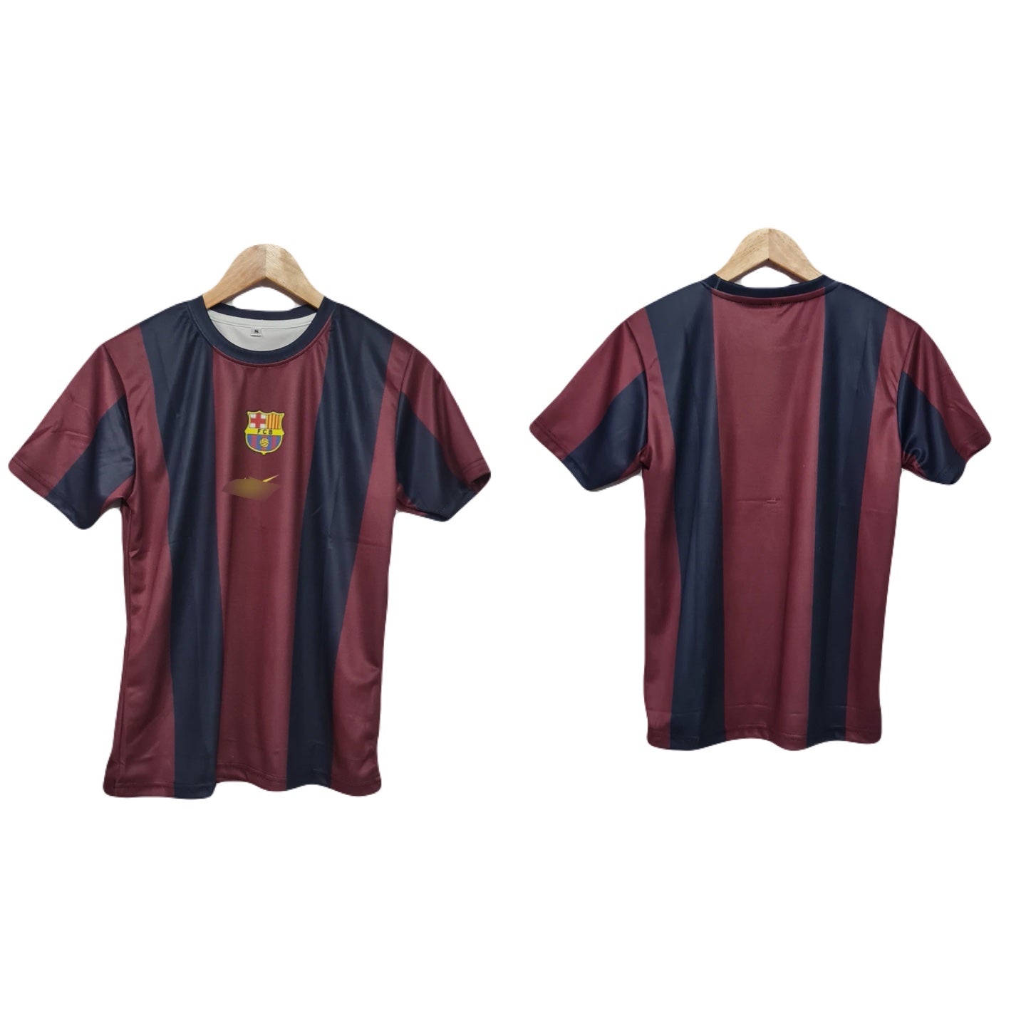 Barcelona vintage jersey plane back P82 - ms retro store