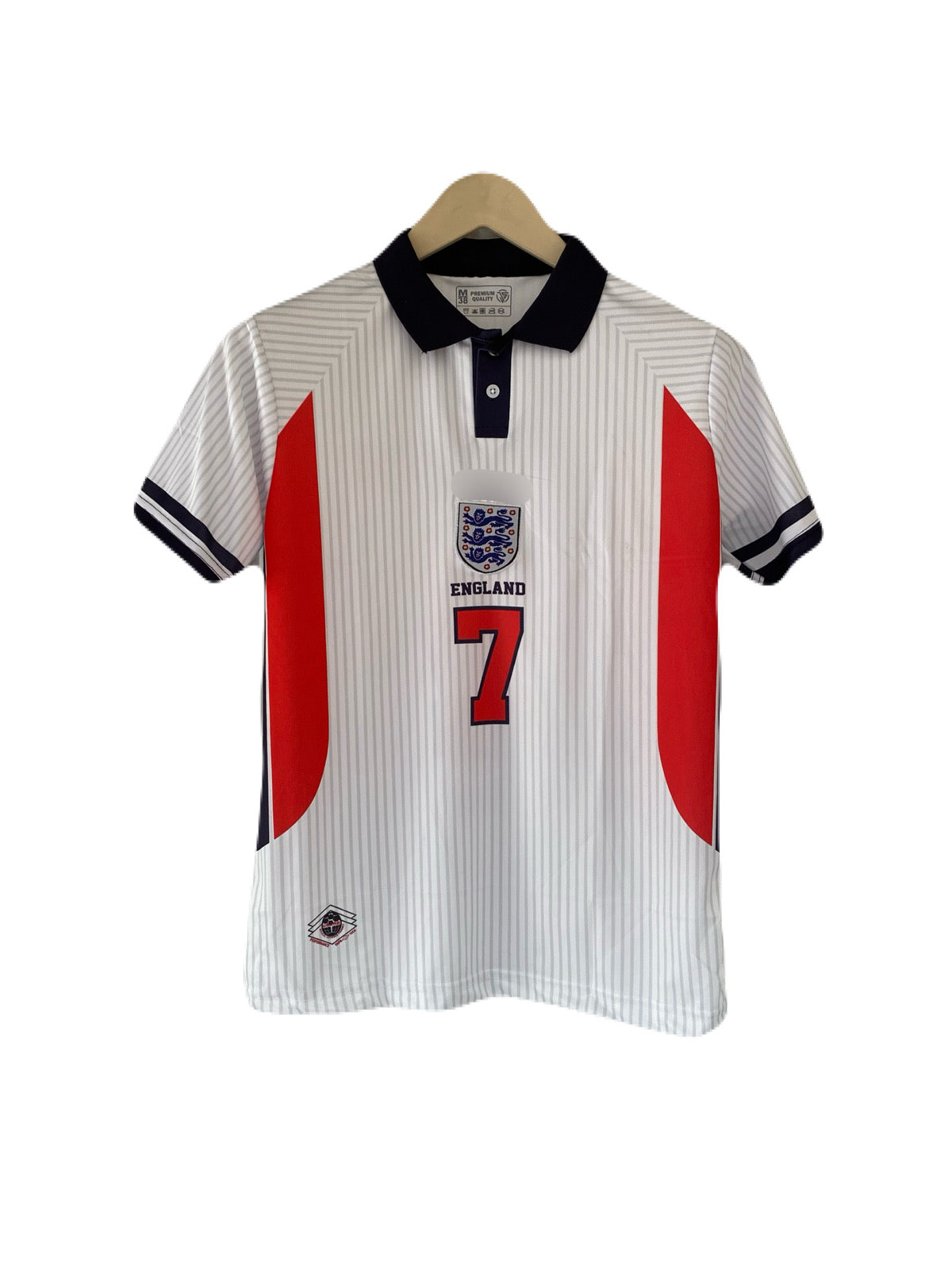 England 1998 Home kit Polo P349 - Ms Retro Store