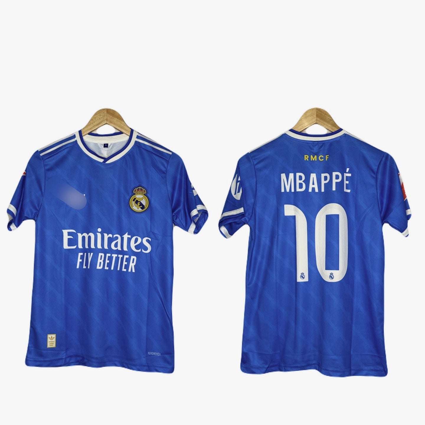 Real Madrid 2025-26 Third Kit Mbappe Half Sleeve - P1010 Ms Retro Store