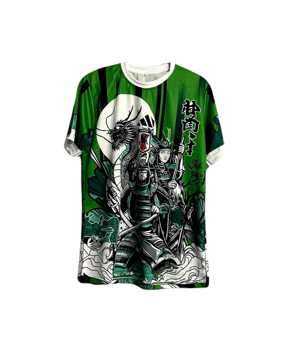 Japan samurai x dragon special kit green jersey - ms retro store