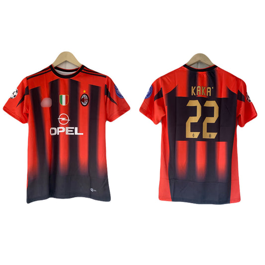 Kaka Ac Milan Half Sleeve embroidery jersey - P2093