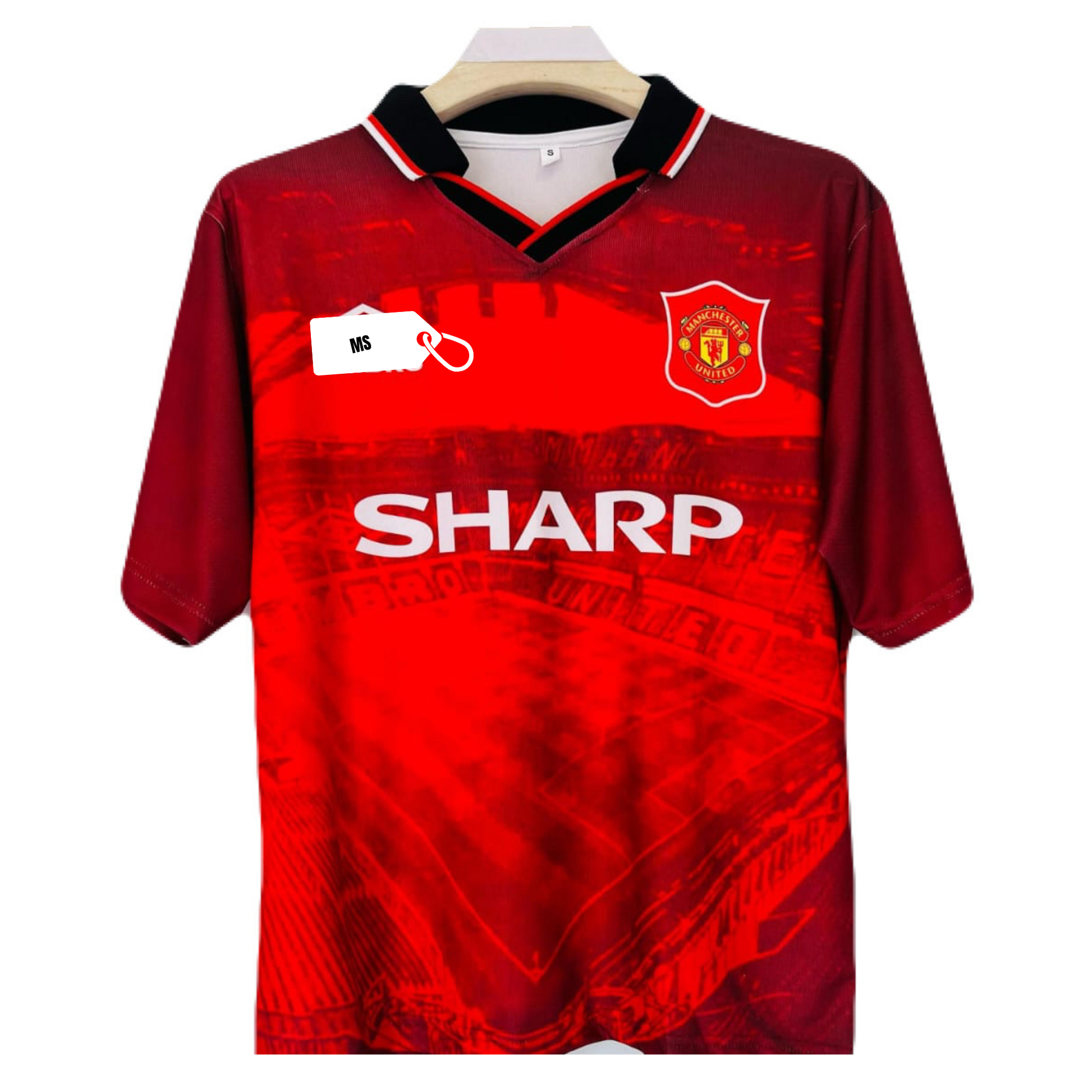1996-98 Manchester United Home Shirt - 4/10 - (L.Boys)