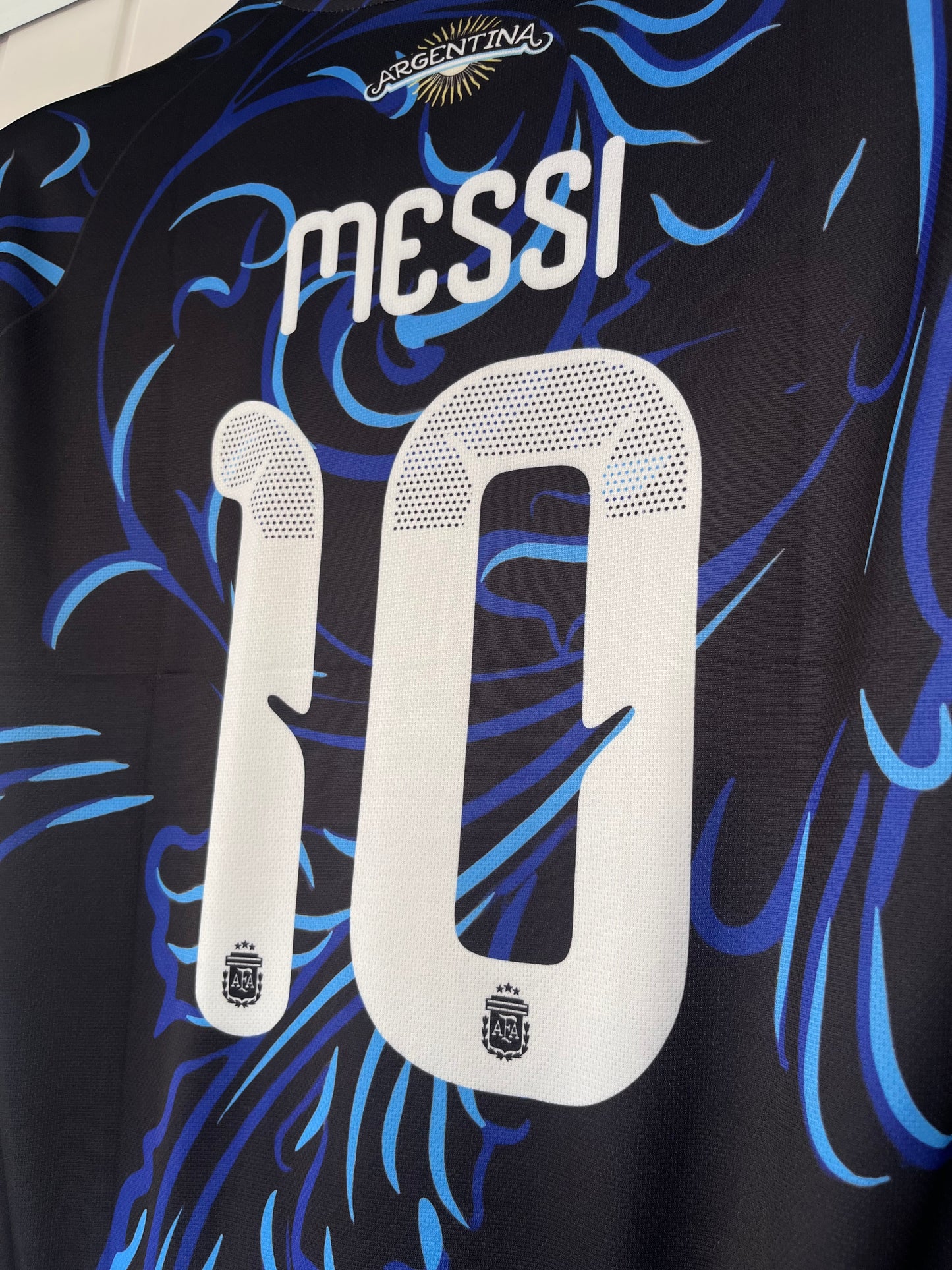Argentina 2026 World Cup Away Kit Messi Half Sleeve sublimation - P1549 Ms Retro Store