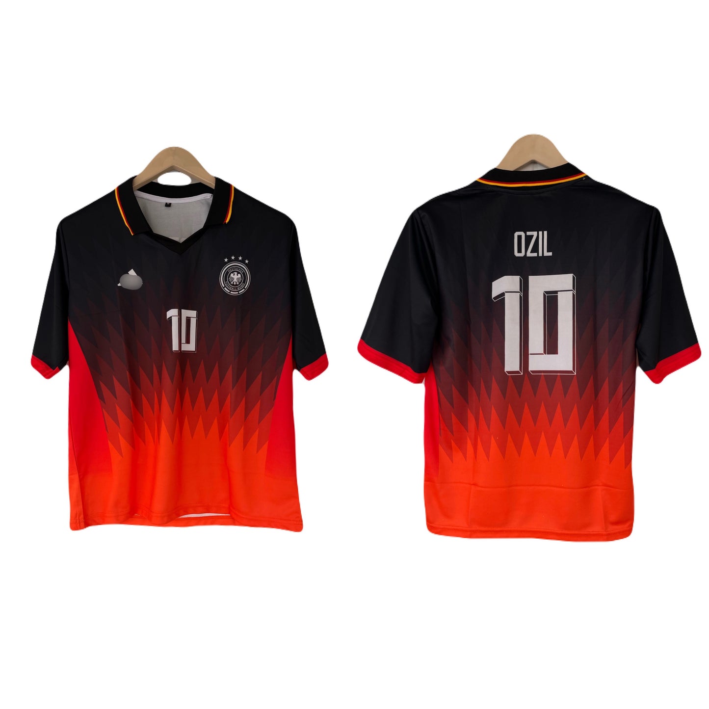 Ozil Germany Five sleeve collar sublimation jersey - P2271