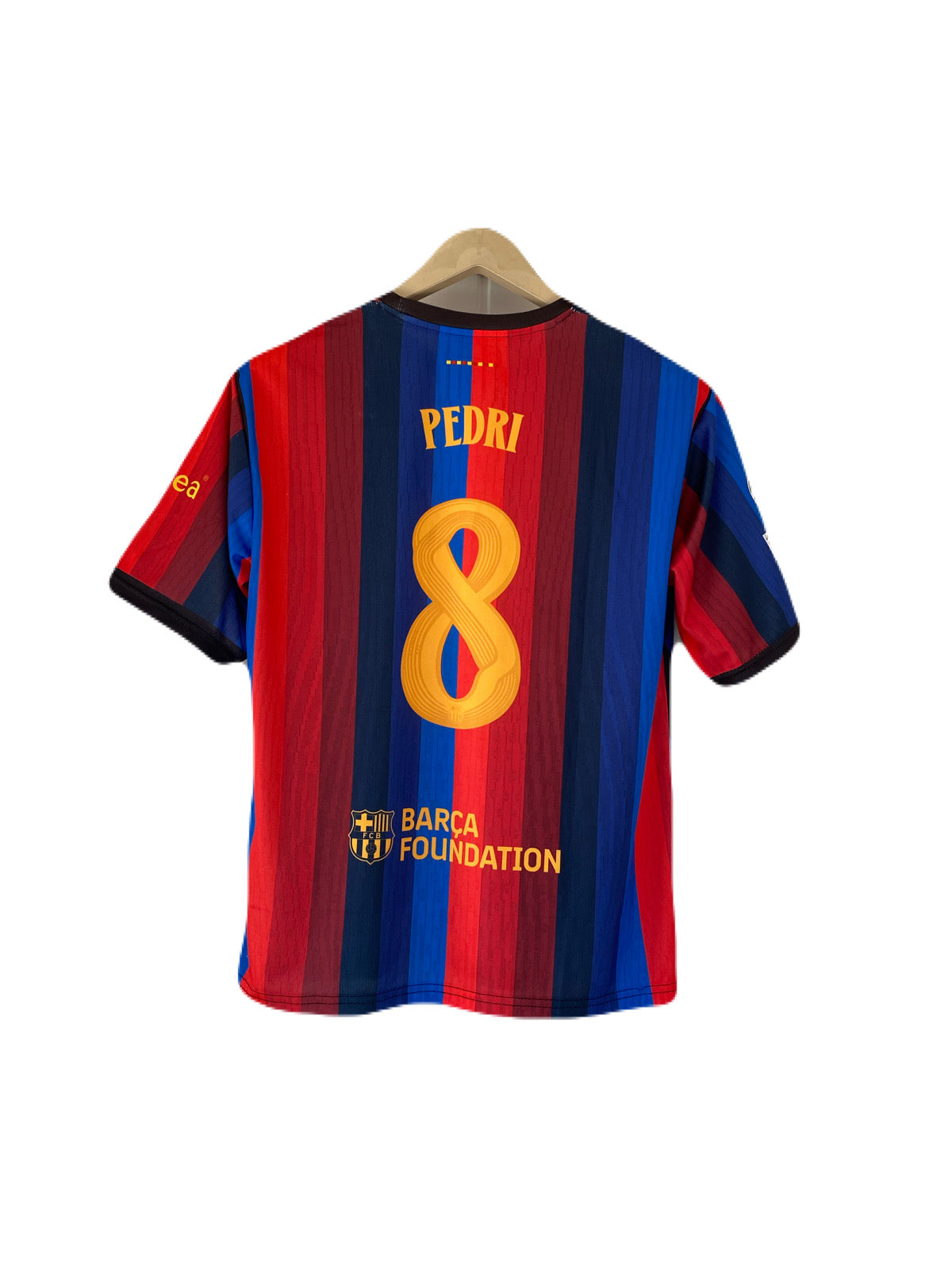Pedri Barcelona 2026-27 home kit Five sleeve Embroidery Jersey - P2492