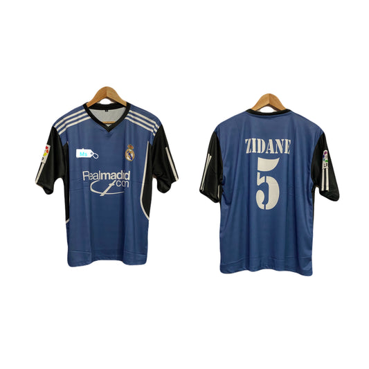 Real madrid 2001/02 ZIDANE five sleve - ms retro store