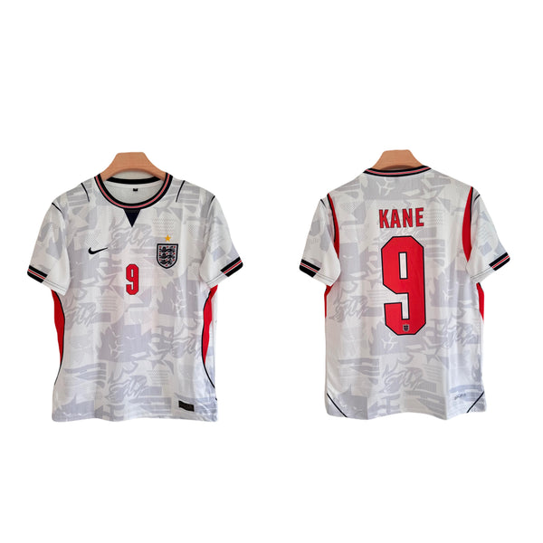 England 2026 World Cup Home kane Half Sleeve Embroidery Jersey - Ms Retro Store