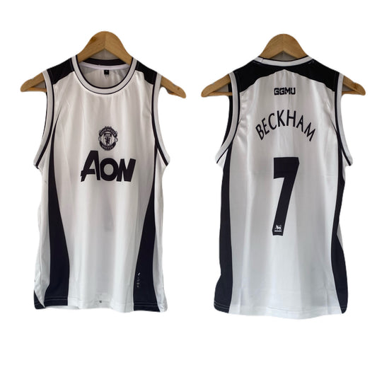 Beckham Manchester united special edition sleevless bibs sublimation - P2241