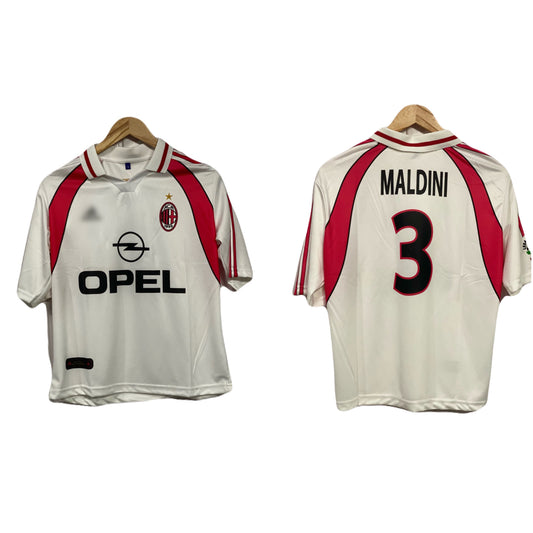 Ac Milan 2000-02 Away kit Maldini Five Sleeve - Ms Reteo Store