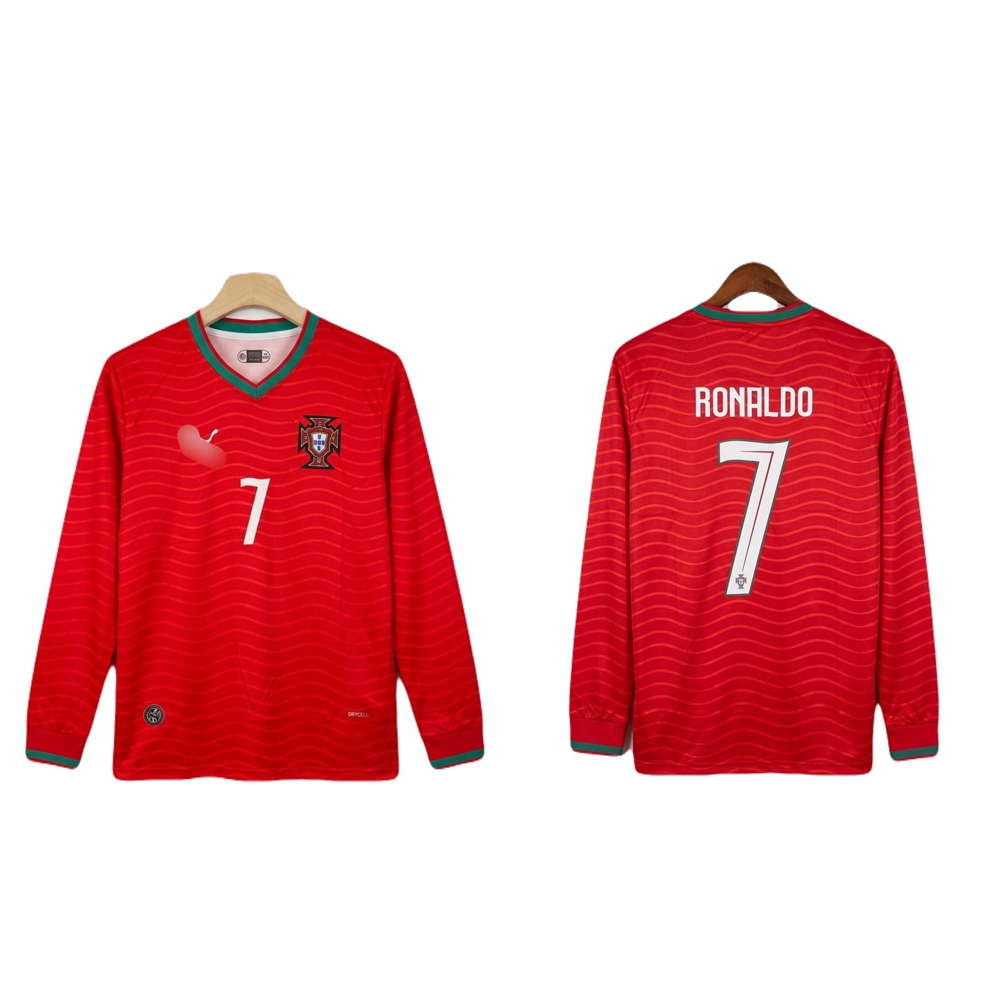 Portugal 2026 worldcup home jersey full sleeve ronaldo Embroidery - P2062