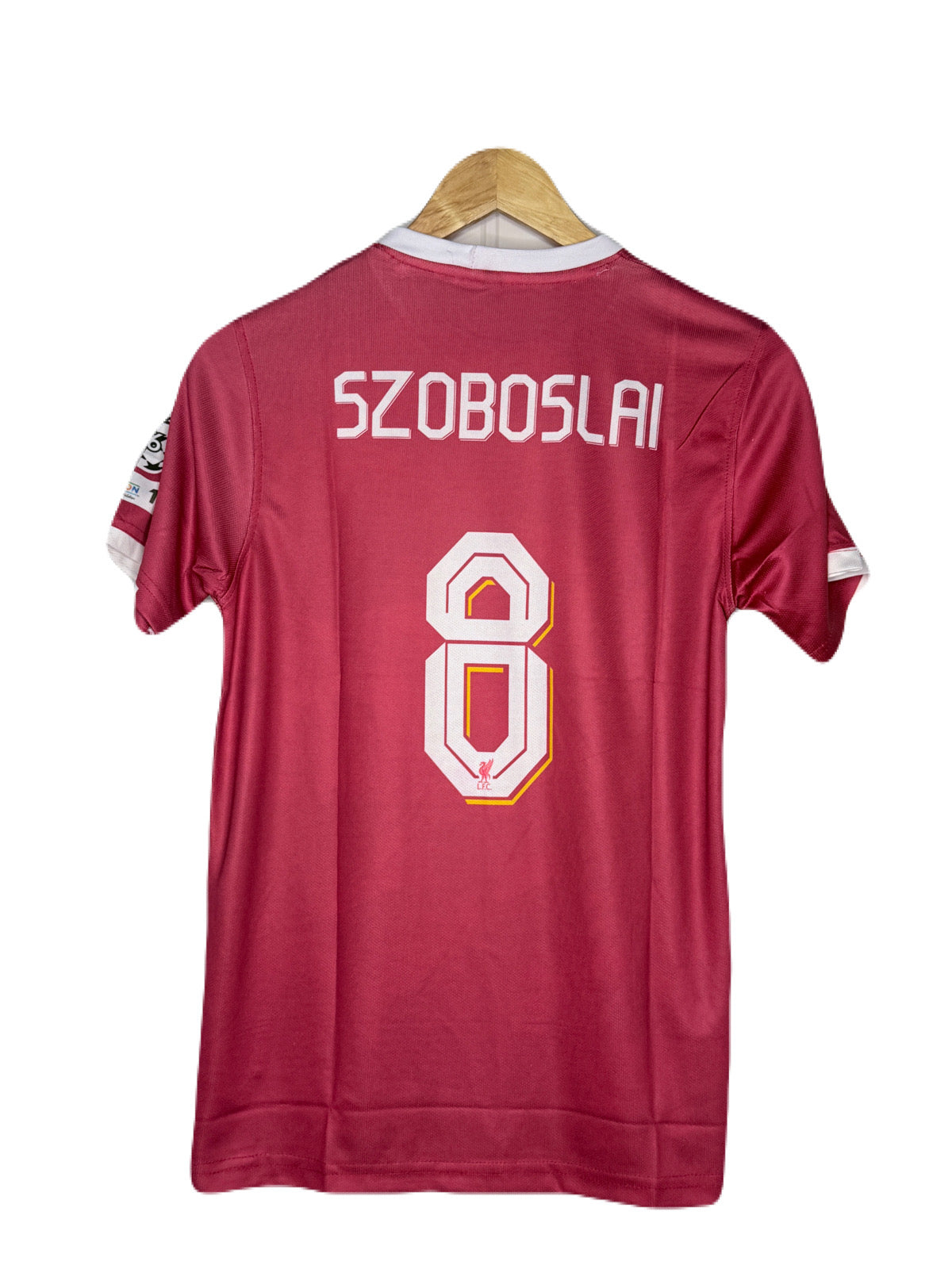 Liverpool Fc 2025-26 Home kit Szoboslai Half Sleeve - P1042  Ms Retro Store
