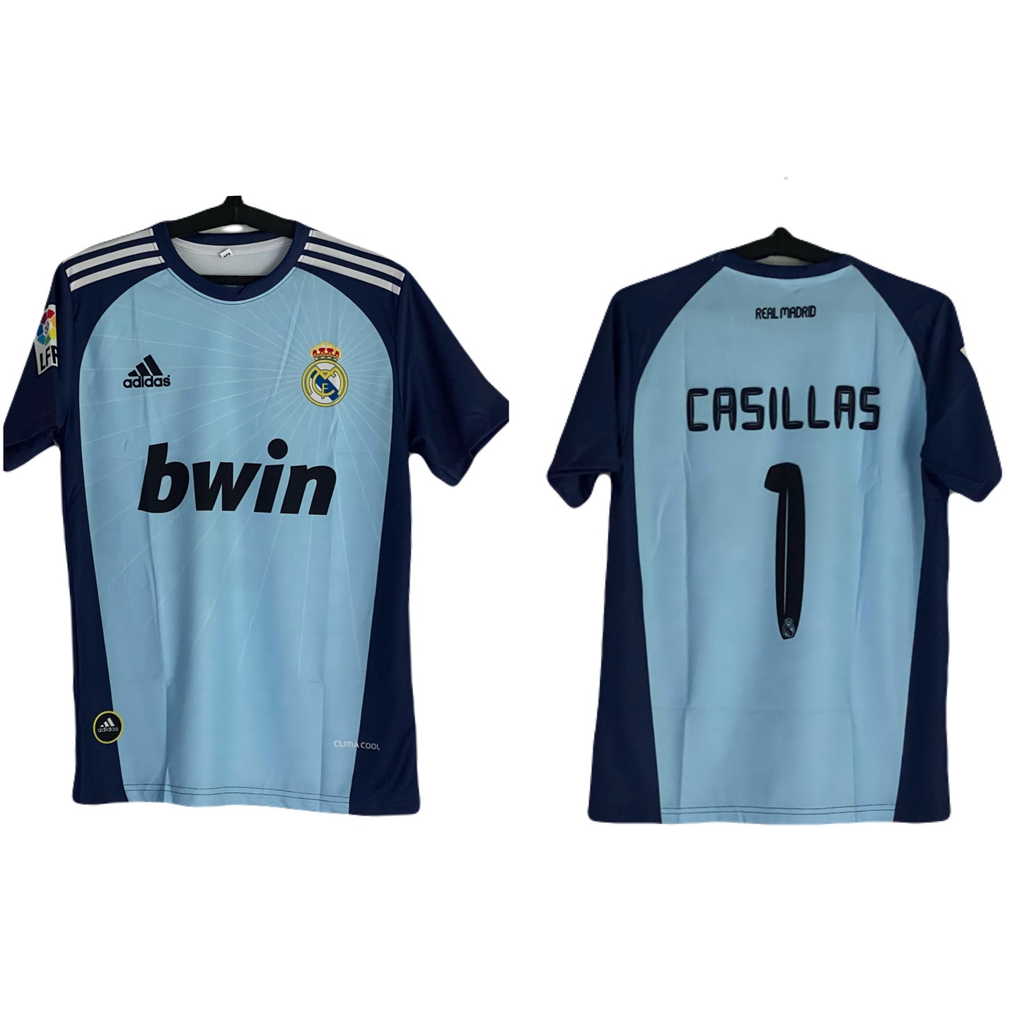 Casillas Realmadrid jersey half sleeve