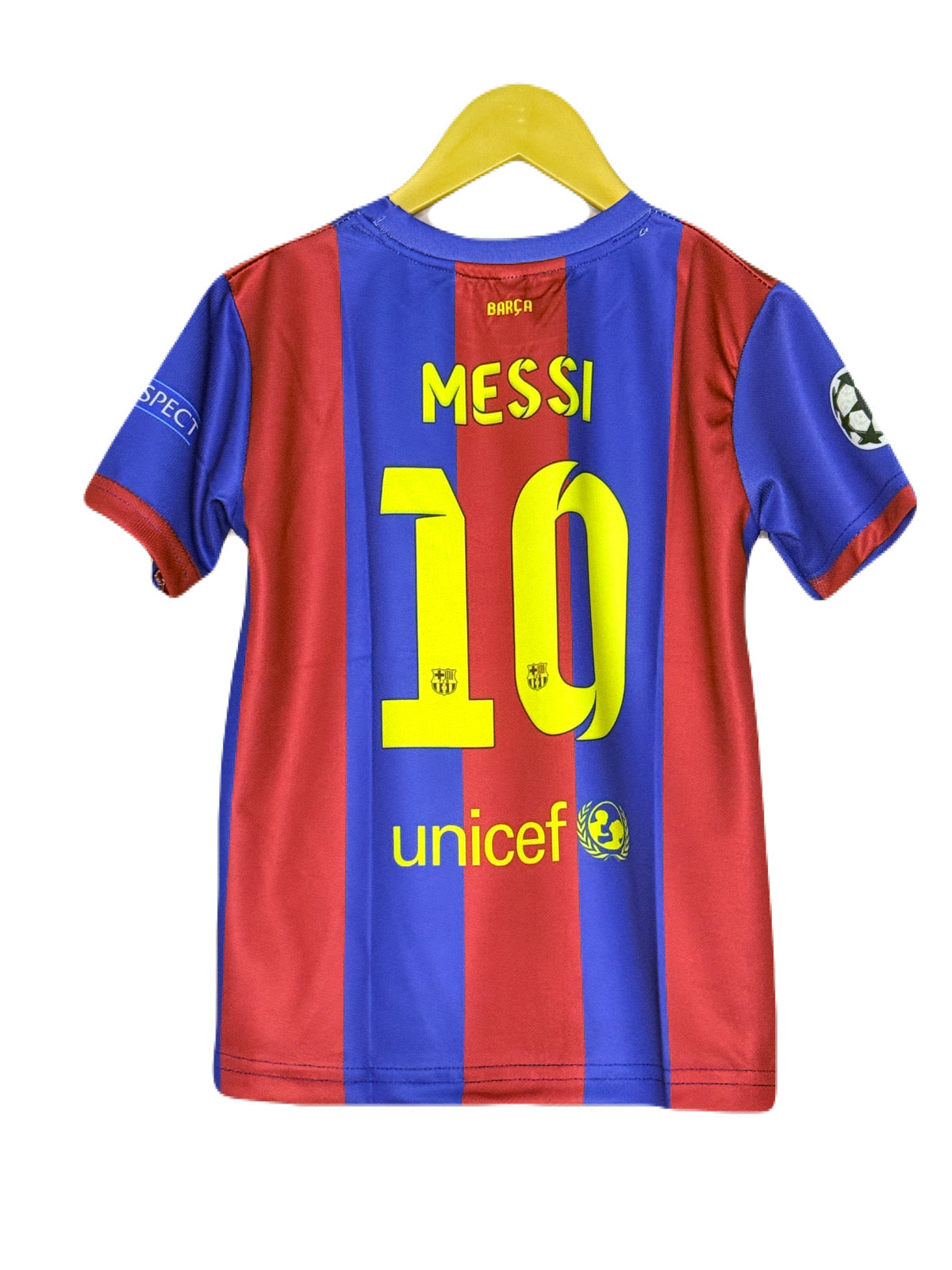 FC BARCELONA 2015 HOME KIT MESSI   KIDS JERSEY - P1289 MS RETRO STORE