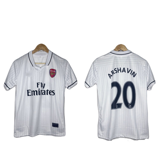 Arsenal Fc 2009-10 Third Kit Arshavin Half Sleeve