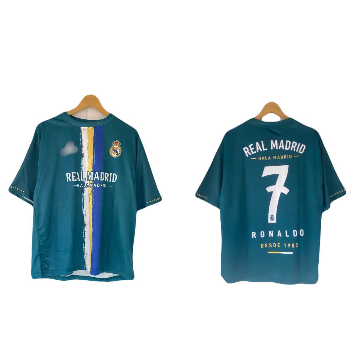 Ronaldo Real Madrid Five Sleeve Sublimation jersey - P2743
