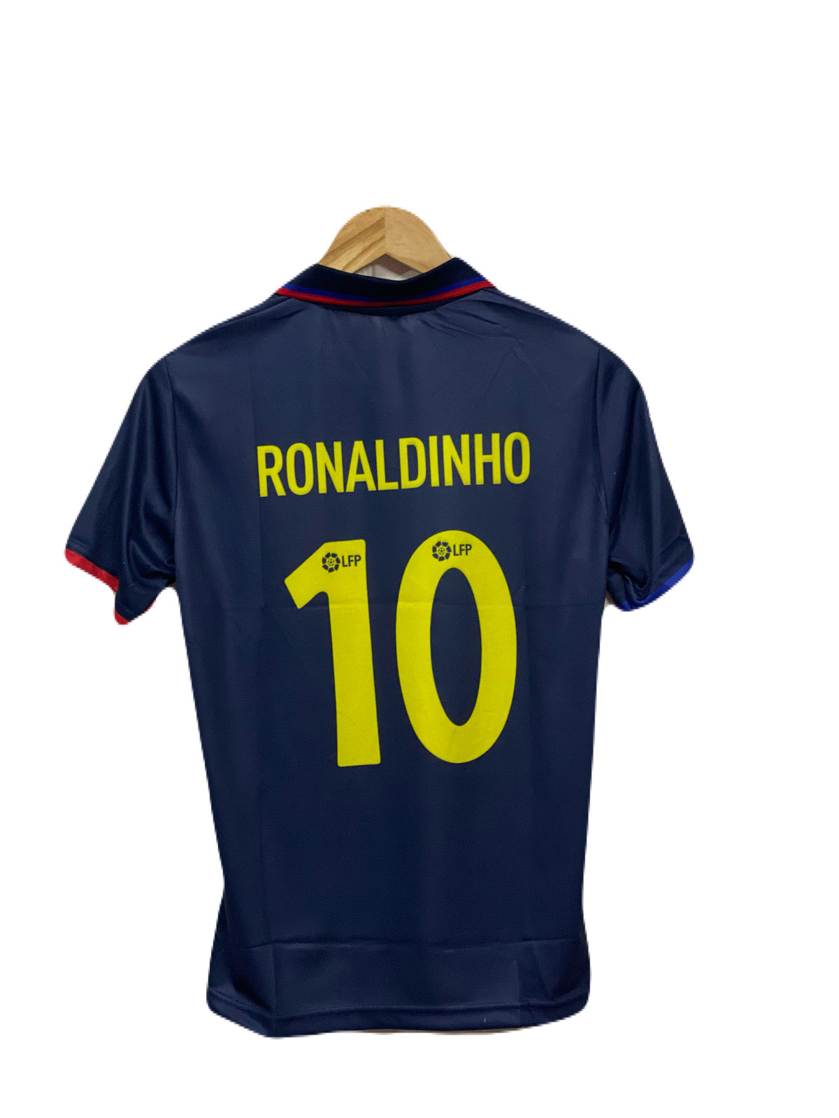 Fc Barcelona 2002-03 Away kit Ronaldinho Half sleeve P518 - Ms Retro Store