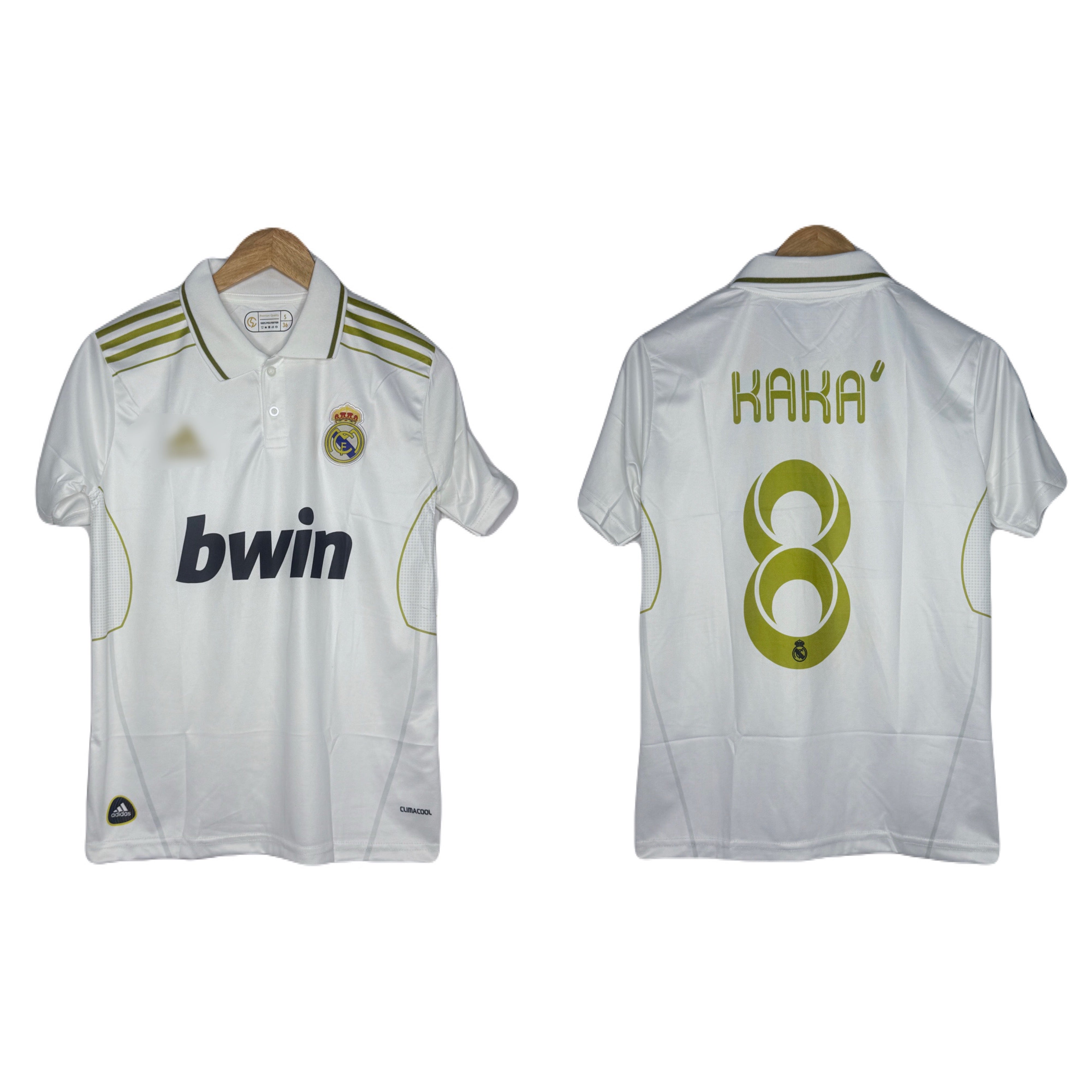 Real Madrid 2011-12 Home Kit Kaka Half Sleeve -P906 Ms Retro Store