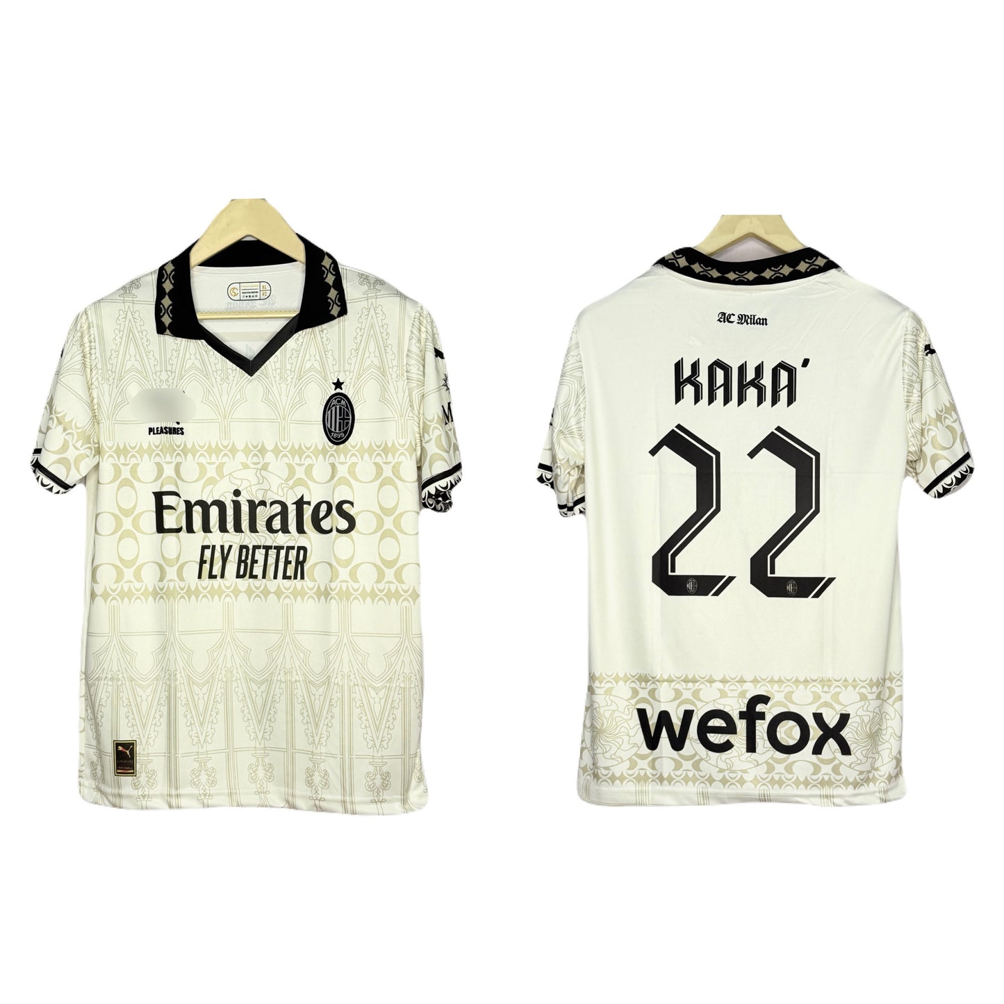 Ac Milan 2024 Third Kit  Kaka Half Sleeve - Ms Retro Store