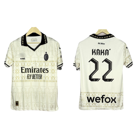 Ac Milan 2024 Third Kit  Kaka Half Sleeve - Ms Retro Store